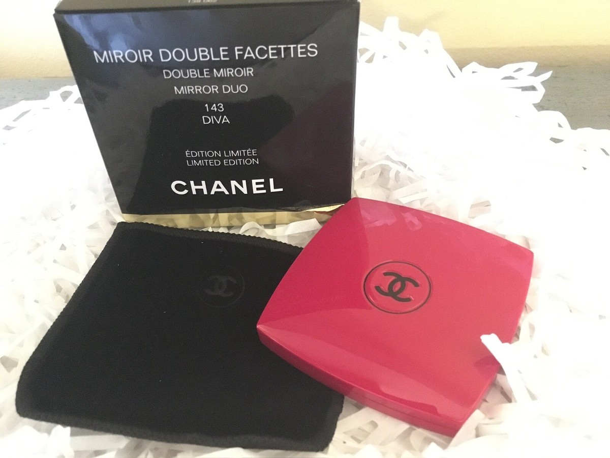 Bnib Chanel Compact Mirror Duo Diva Bright Pink Miroir