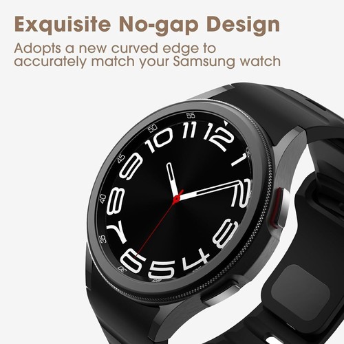 2 Pack Rugged No Gap Band for Samsung Galaxy Watch 6 5 4 40/44mm Classic 42/43mm - Picture 14 of 61