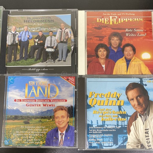 Deutsche Musik 11 cd Lot Flossen Ken Schoner Freddy Quinn Volksmusik neuwertig