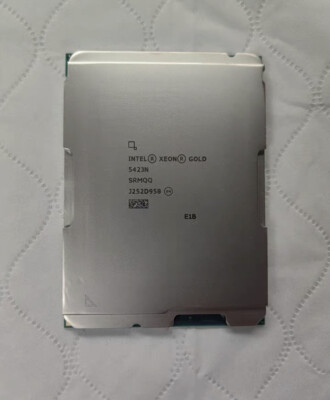 Intel Xeon Gold 5423N QS LGA4677 20 cores 40 threads 37.5M Cache, 2.10 GHz