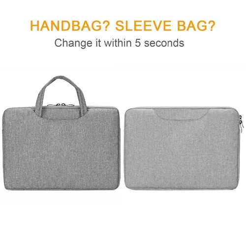 Shockproof Business Bag Handbag Laptop Sleeve Briefcase For HP Dell Lenovo Asus - Picture 3 of 12