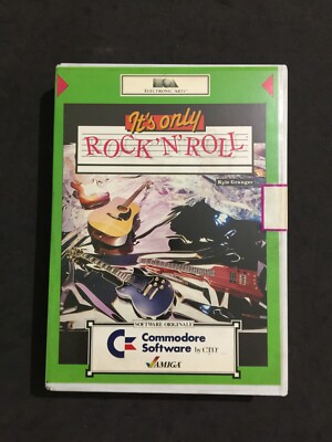 IT'S Only Rock'n Roll Commodore Amiga Floppy 3.5 Italien Cto Neu Versiegelt