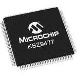 Microchip Technology KSZ9477STXI Ethernet Switch - 7-Port - 1000Mbps 128-Pin ...