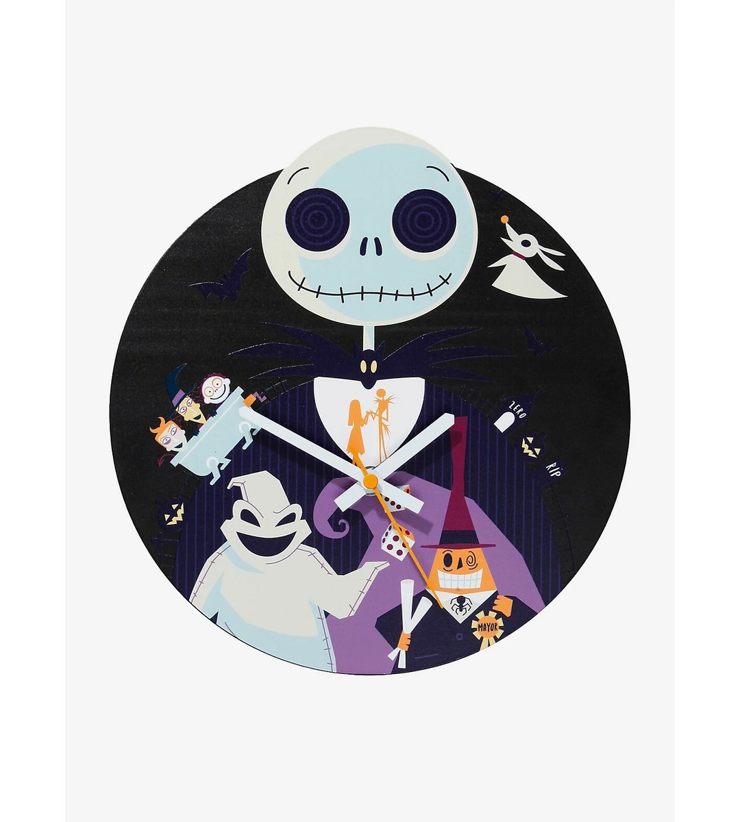The Nightmare Before Christmas Characters Wall Clock | eBay
