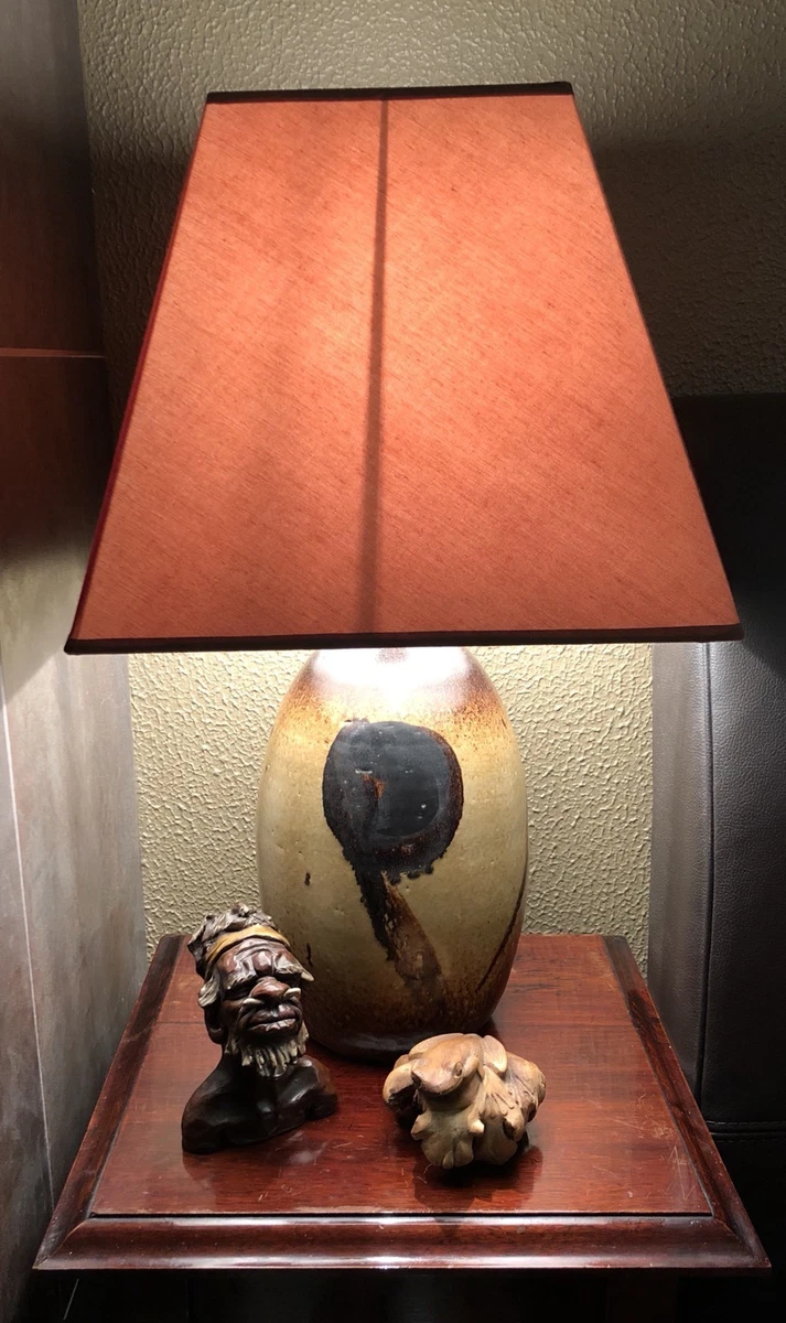 Vintage pottery deals lamp