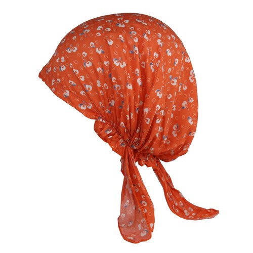 Sciarpa di cotone slip on turbante pre-legato cappello avvolgente chemio cancro copricapo donna - Foto 41 di 66