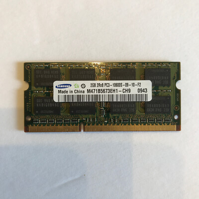 Samsung 2GB 2Rx8 PC3 10600S 09 10 F2 M471B5673EH1