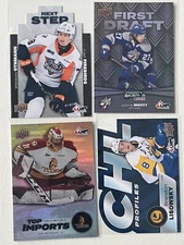 2021-22 UD CHL Profiles / Next Step /Top Imports /First Draft  Pick From List !!