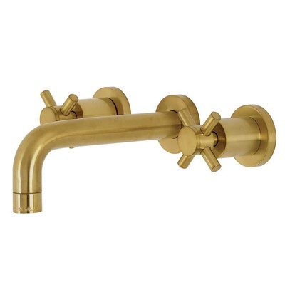 Kingston Brass KS8127DX Concord Bathroom Faucet, Brushed Brass