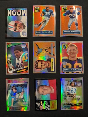 2001 Topps Archives Reserve NFL Football Rookie Refractor Pick Complete Your Set