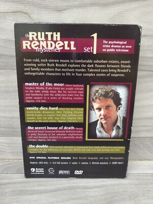 The Ruth Rendell Mysteries, Set 1 DVD, Colin Firth, Eleanor