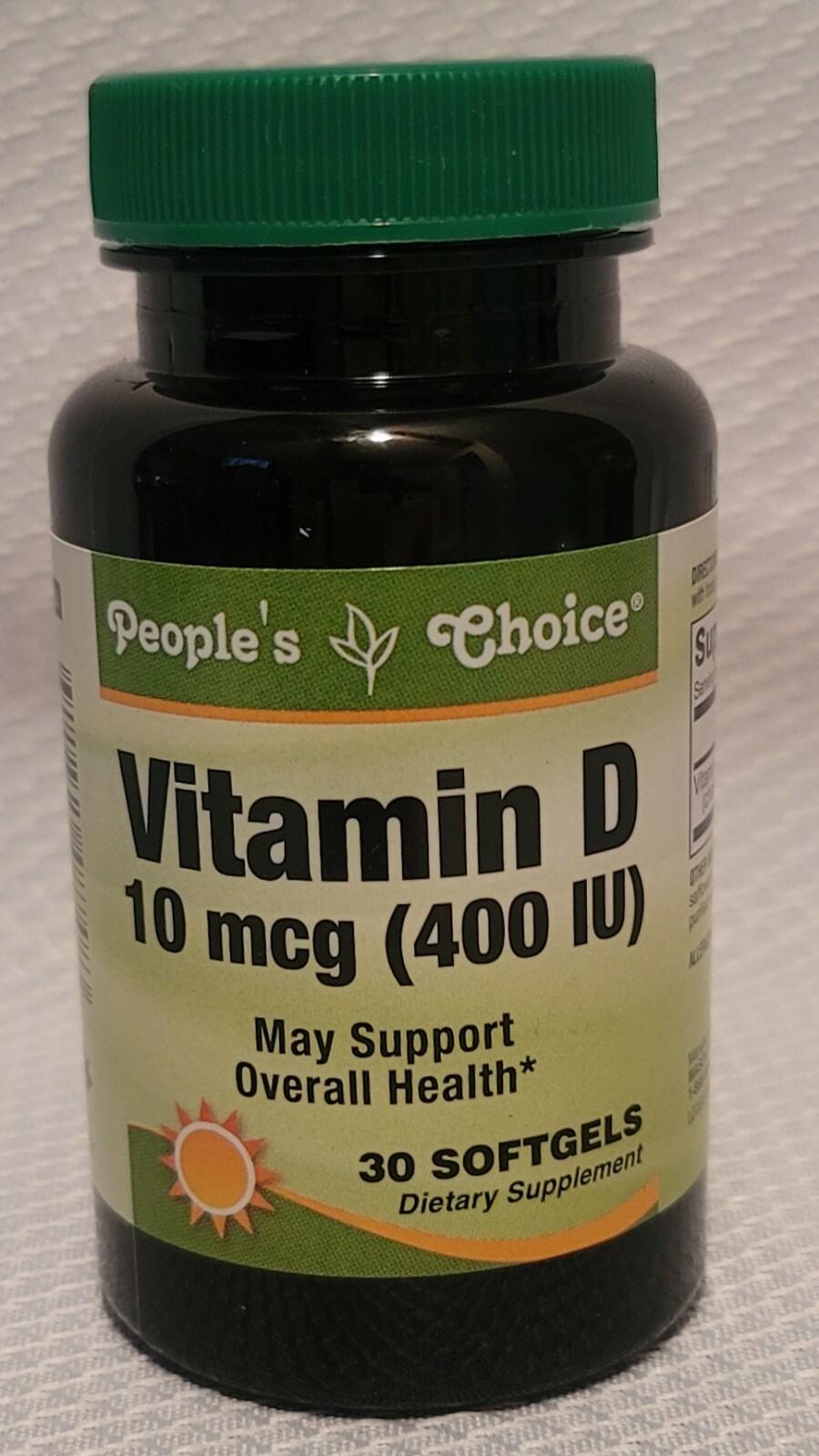 2 Mason Vitamins People's Choice Vitamin D 10 mcg (400 IU) 30 Softgels eBay