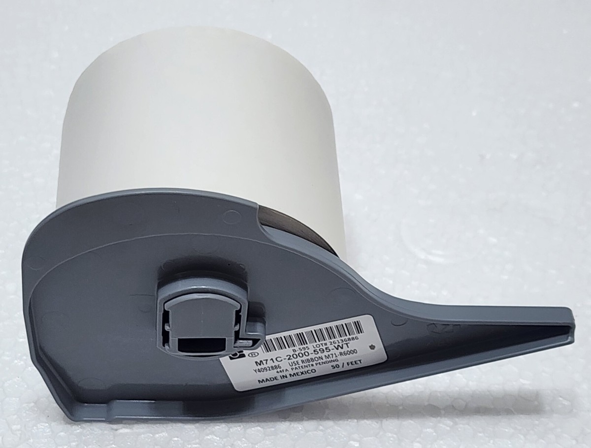 Brady M7C-2000-595-YL Vinyl-Etikettenband Gelb –  Produktbild-Vorschau 3
