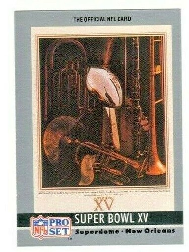 Juego profesional de tarjetas de arte temáticas del Super Bowl 1990 juegos individuales subconjuntos - elige tus tarjetas - Imagen 32 de 51