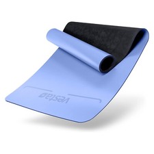 Premium Naturkautschuk Yogamatte Rutschfest 183 x 65 cm Fitnessmatte Sportmatte