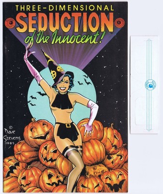3-D SEDUCTION OF THE INNOCENT # 1 US Comic 1985 Dave Stevens cover