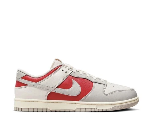 Nike Dunk Low Retro Phantom HJ9093-030 grau rot Sneaker Herren Gr. wählbar