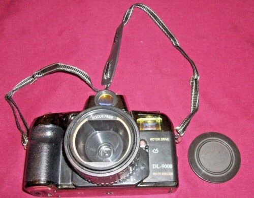 Red Vintage 35mm Cameras