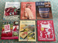 Lot Of 6 Sewing Books
