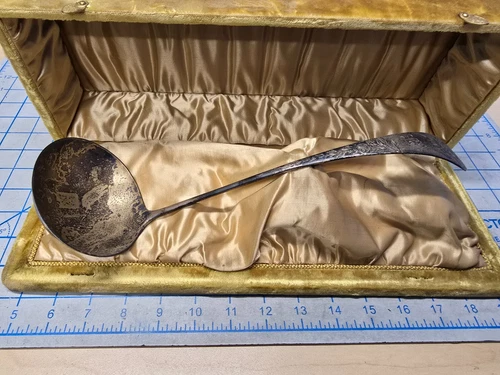 Jac Rose Soup Ladle Gorham Sterling Silver 1885