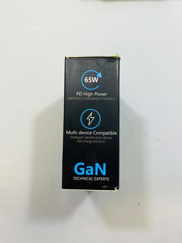 2 Turbo 65W GaN 65W PD Adapter USB-A USB-C Multiport Fast Charge PD 3.0 - Picture 3 of 6