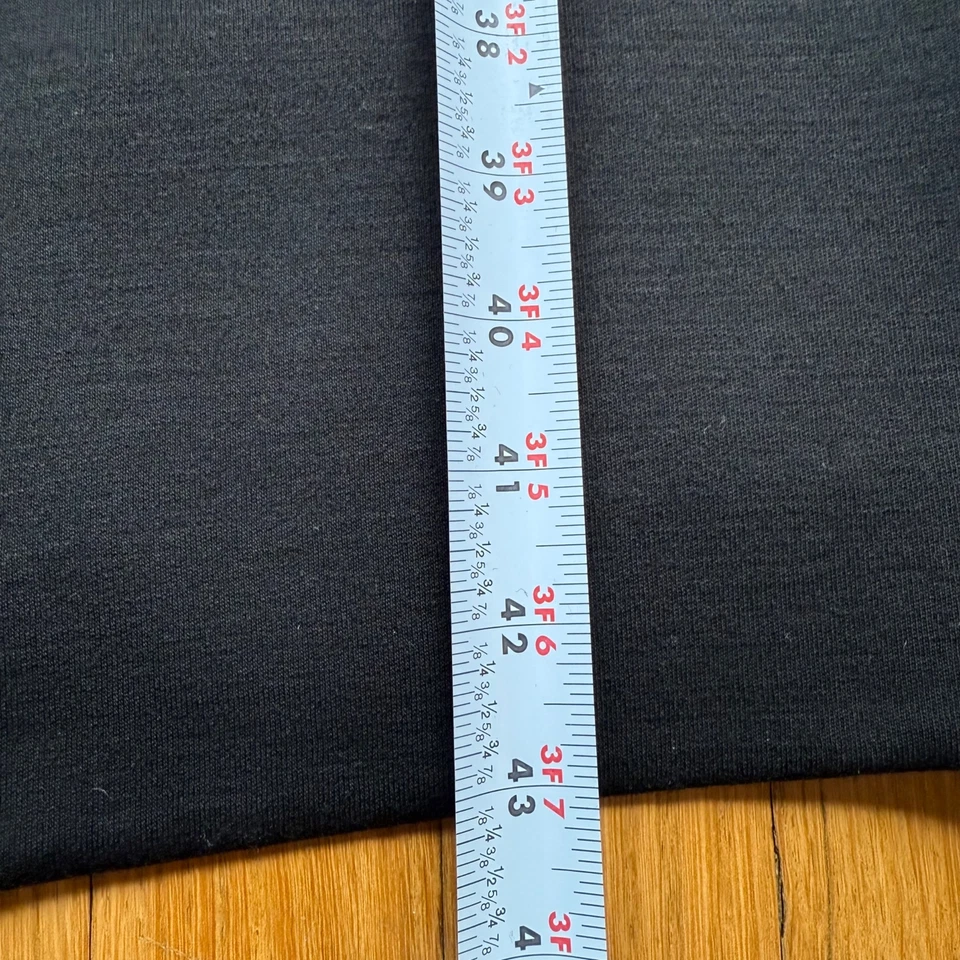 Vestido midi vintage Bill Blass talla M negro mezcla de lana manga larga detalle de botones Foto 4 de 4