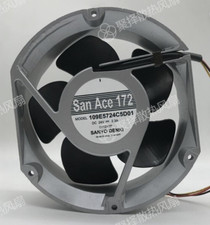 one For Sanyo Fan 109E5724C5D01 DC24V 2.3A 17251 17CM 3 wire cooling fan