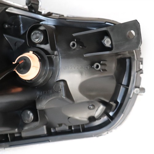 For 2008-2017 Mitsubishi Lancer EVO Headlights Black Housing Projector 1 Pair - Picture 4 of 11
