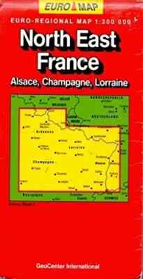 Euro Regional Map North East France Alsac..., GeoCenter