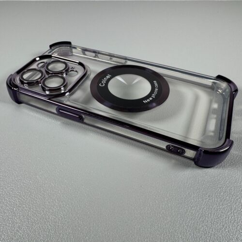 Case for iPhone 14 Pro - Purple Glow | Sleek & Slim | Lens Protection | Magnetic - Picture 11 of 18