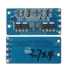 20A 4S Li-ion Lithium Battery BMS Protection PCB Board 14.8V 16.8V Cell