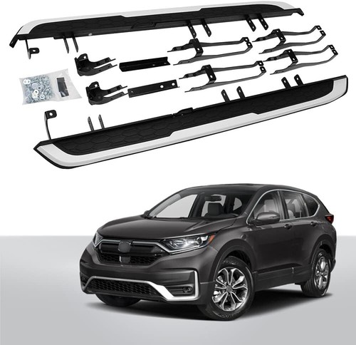 Running Boards Side Steps Nerf Bar Pair OEM Style For Honda CR-V CRV 2017-2022 - Picture 2 of 23