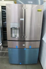 GE Cafe CXE22DP2PS1 36" Stainless CD French Door Refrigerator NOB #157088 BFSALE