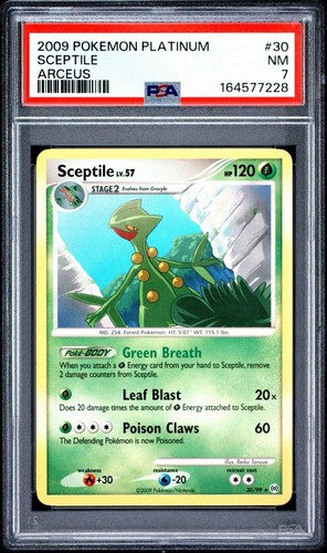 Sceptile graded PSA 7 for sale on eBay