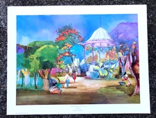 Signed Dolores Price Finding Your Own Zocalo 1983 Special Watercolor Print