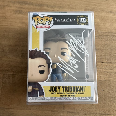 #ad Matt LeBlanc AUTOGRAPHED Funko Pop #1723 Joey Tribbiani From FRIENDS w COA Holo $265.00
