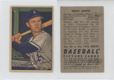 1952 Bowman Eddie Joost #26