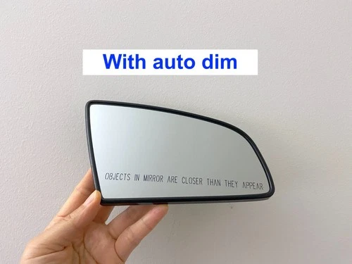 2005-2008 Audi A4 A6 Passenger Side Right Door Mirror Glass Auto Dim Heated