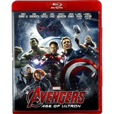 AVENGERS: AGE OF ULTRON (2015) Edition BLU-RAY Downey Jr. Hemsworth Ruffalo