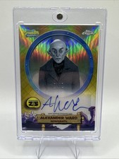 2025 Topps Chrome Spongebob Nosferatu “Alexander Ward” Autograph