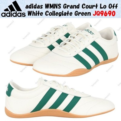 Adidas WMNS Grand Court Lo Off White Collegiate Green JQ9690 Damengröße
