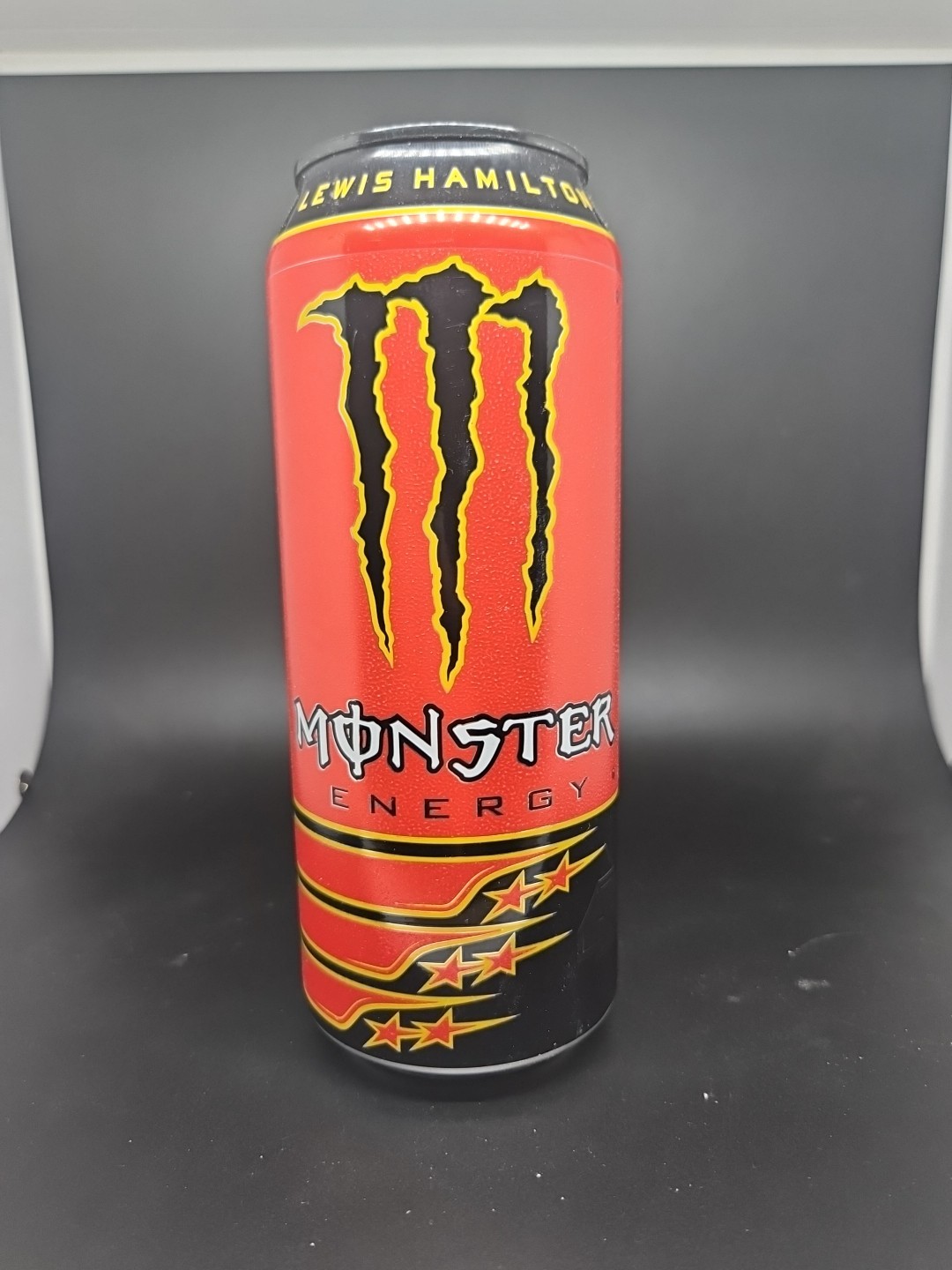 Monster Energy Lewis Hamilton 6 estrellas República Checa SKU 0921 1 x lata completa Old