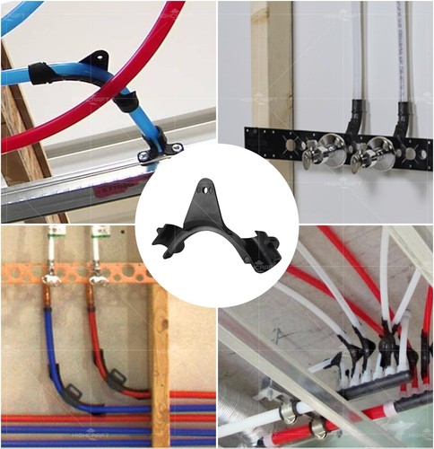 PXBND12-10 PEX Bend Support 1/2 in, Wall Mount Tubing Pipe Hanger 90 Degree w... - Picture 5 of 8