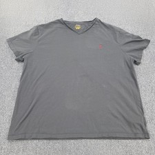 Polo Ralph Lauren Mens XXL V Neck T Shirt Gray Short Sleeve Classic Fit