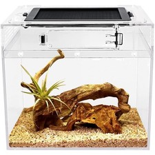 Modern Transparent Reptile Enclosure - For Tarantulas, Iguanas  More