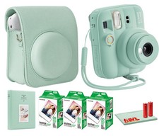 Fujifilm Instax Mini 13 Lagoon Green Instant Camera 60-Sheet Bundle
