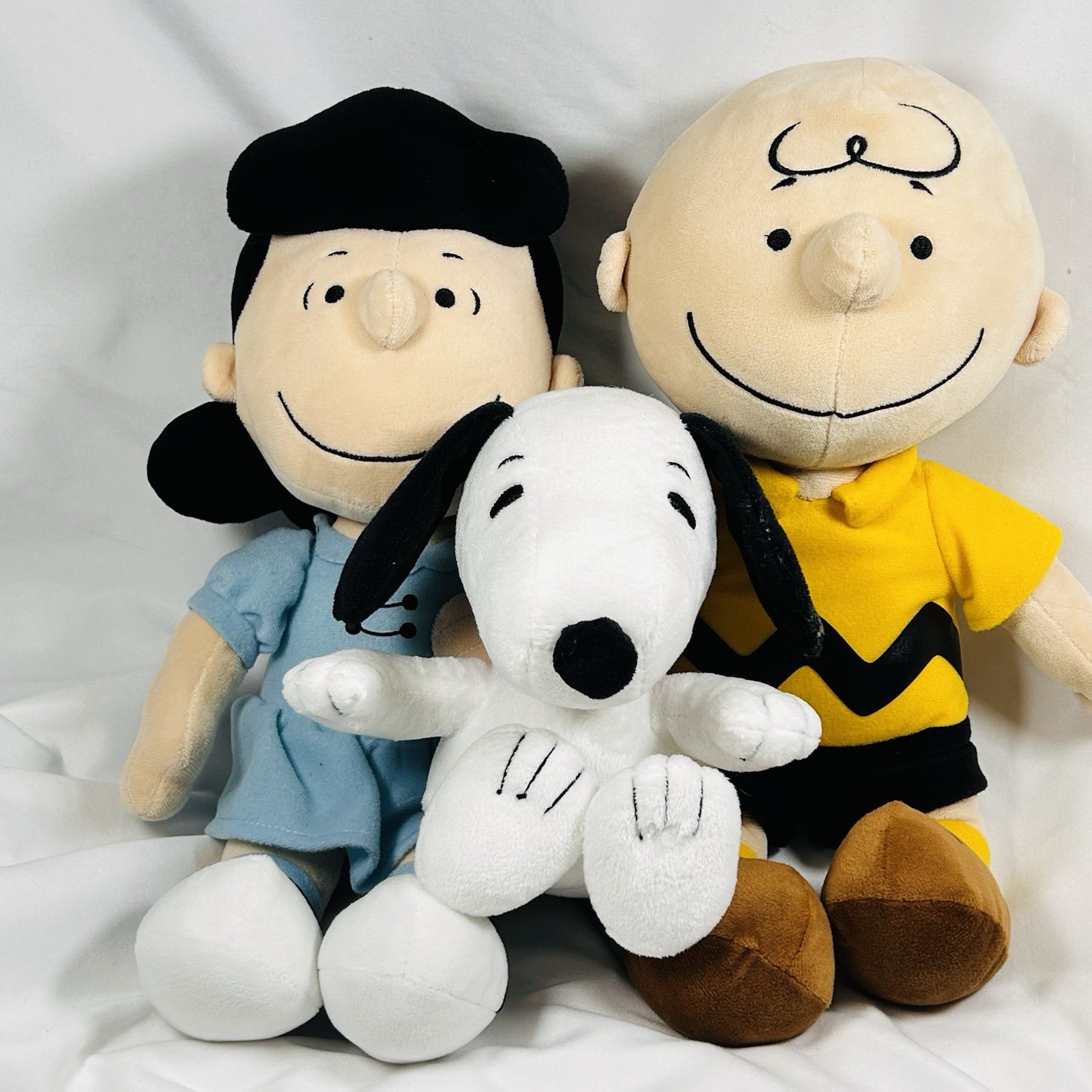 Kohl’s Cares Peanuts Plush Lot Of 3 Charlie Brown Lucy Snoopy Stuffed 2019