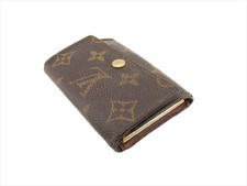 LOUIS VUITTON Key holder Brown beige gold Women M62630 Authentic secondhand