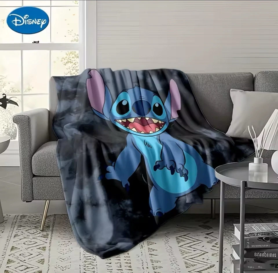 Coperta Plaid Stitch Regalo Bimbi Bambini Disney - Immagine 2 di 3