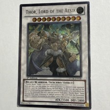 Thor, Lord of the Aesir STOR-EN038 Ultimate Rare 1st Edition Yu-Gi-Oh